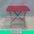 Beautiful Square Metal Folding Table for Patio Table Sets